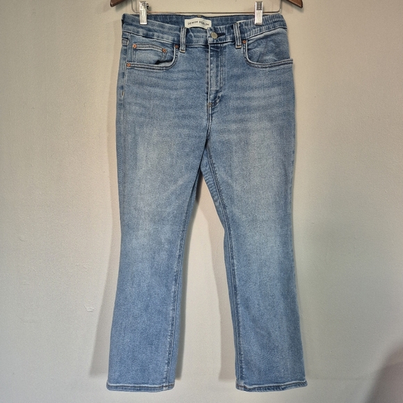 Denim Forum Aritzia The 90's Lexi Lo Rise Bootcut Ankle Denim Jeans Size 30 - Picture 4 of 13